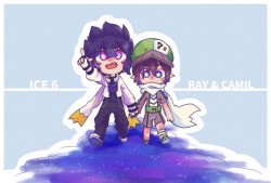 【凹凸世界】幼年雷獅&卡米爾認親卡