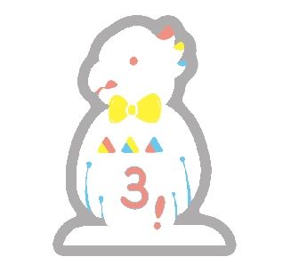 A3！3周年壓克力別針
