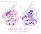 Helluva Boss | Ozzie&Fizz 閃粉吊飾