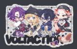 《彩虹社にじさんじ_VOLTACTION_3週年》11cm防水閃底貼紙（1入）