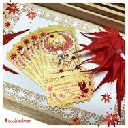 【精靈寶可夢】鳳王&皮卡丘 - 票根造型燙紅貼紙