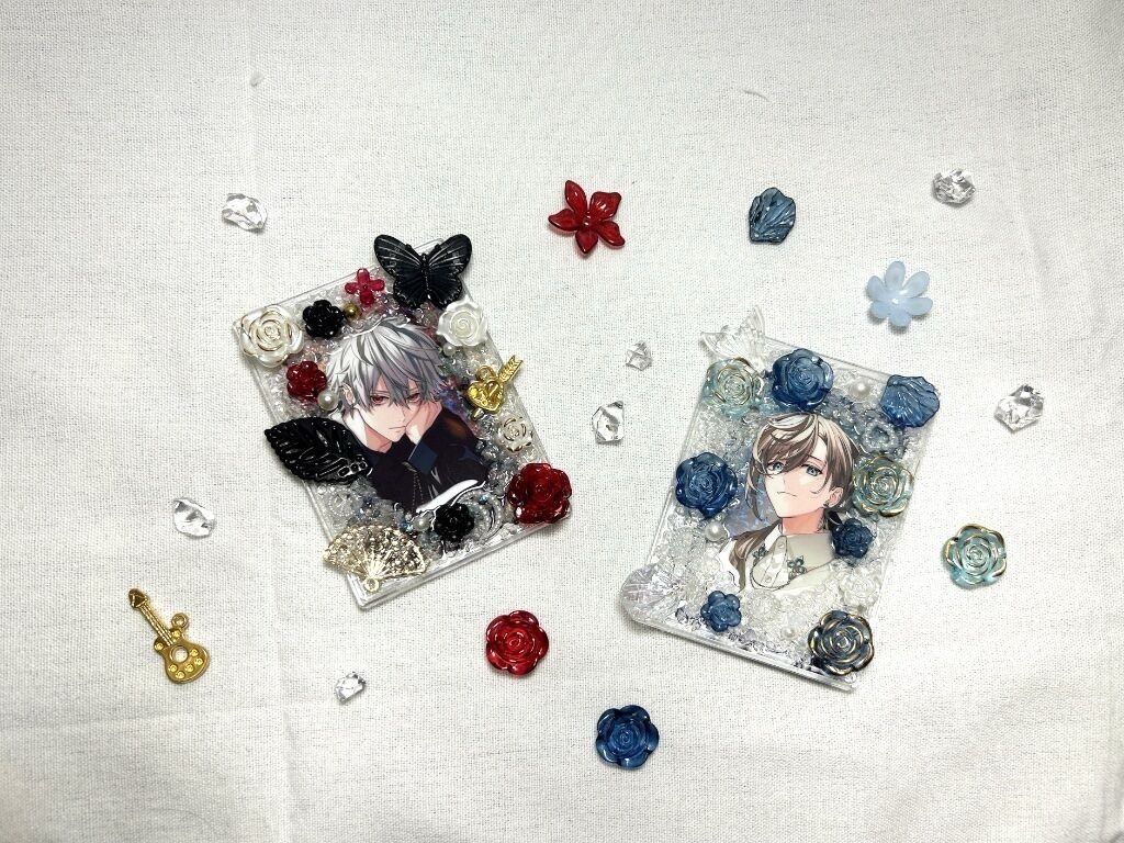 【原創】滴膠卡磚 金邊系