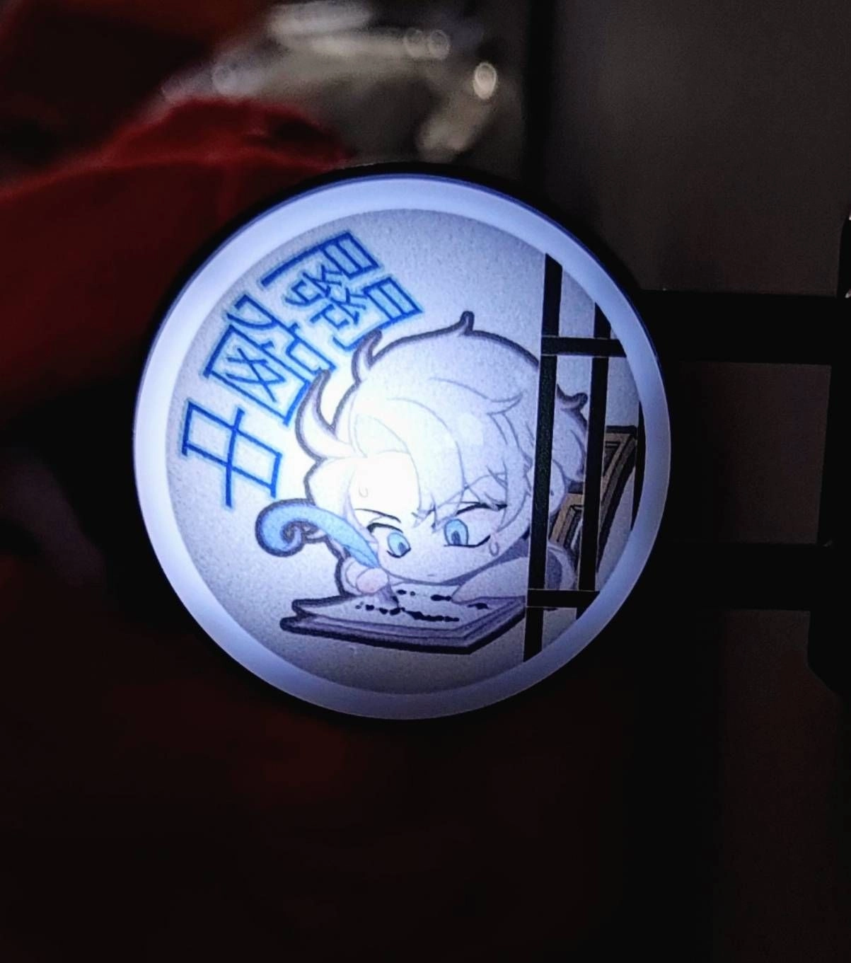 【為怪談點燈】關窗中_燈箱