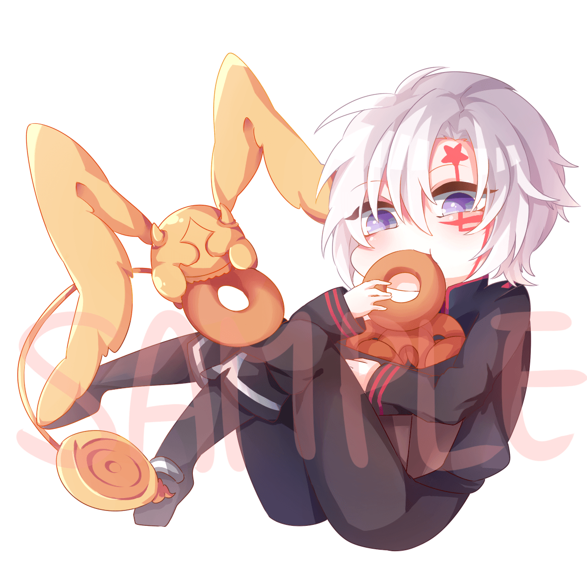 【驅魔少年】亞連單面壓克力鑰匙圈