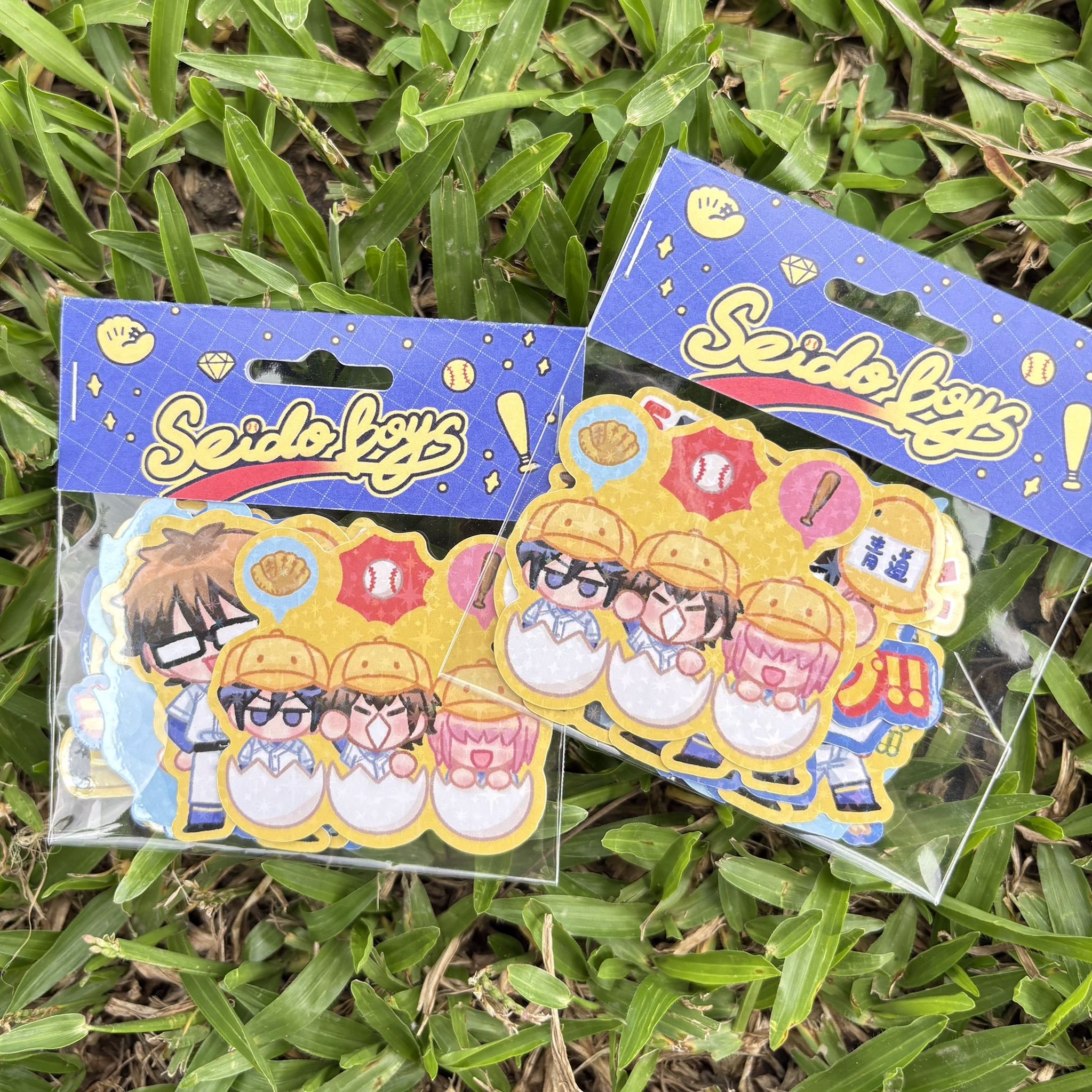 【鑽石王牌】Seido Boys 全斷貼紙包