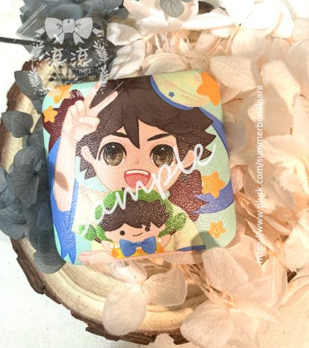 [排球少年]及川_PU皮軟胸章