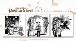 [原創]【Arrow & Co.】正方型明信片