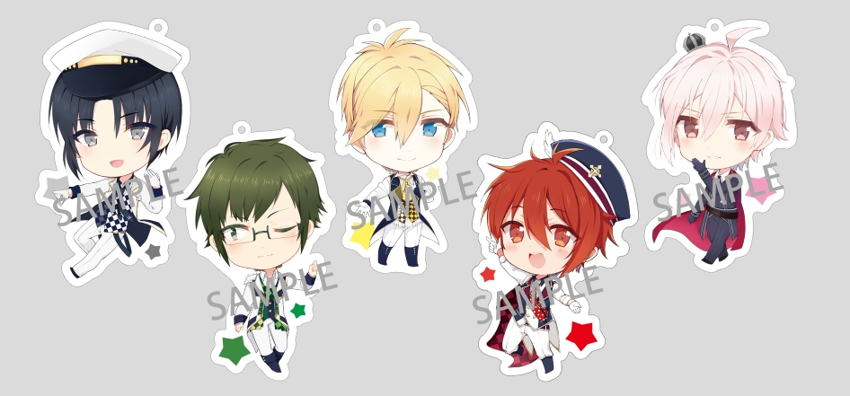 IDOLISH7透明壓克力吊飾/5款