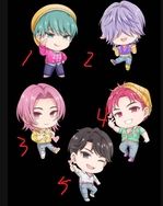 【八百萬堂】《Kpop獵魔女團》/Saja Boys/Kpop小老虎/雙面吊飾/雙面吊飾壓克力