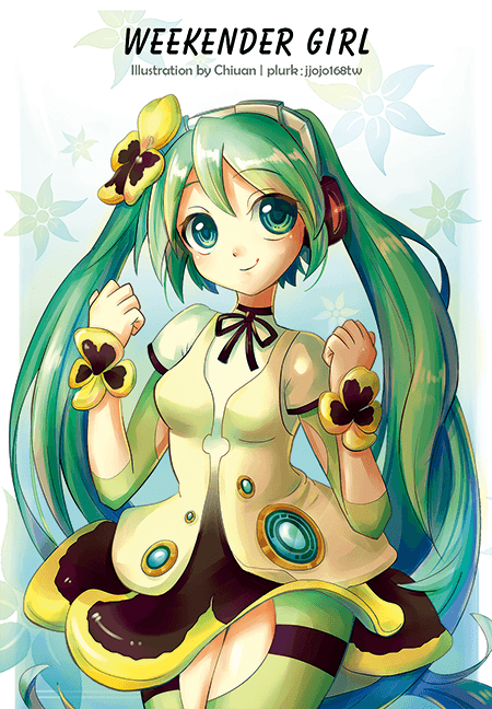 【無料】初音ミク-Weekender Girl-