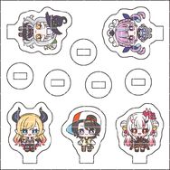 【hololive二期生】迷你立牌自組版