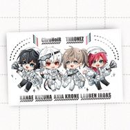 ChroNoiR x THRONEZ 燙銀明信片