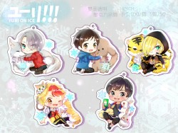 ユーリ!!! on ICE  勇利!!!on ICE 雙面透明壓克力吊飾