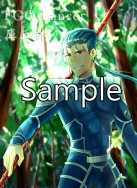 FGO-Lancer(庫丘林) 防水卡貼