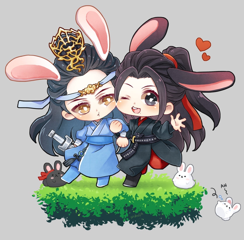 【陳情令】忘羡兔兔壓克力立牌