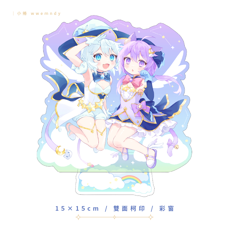 【maimai】PRiSM 雙人彩窗立牌