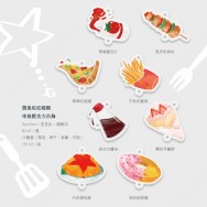 【合奏明星、IDOLISH7】吃吃喝喝透明壓克力串接吊飾