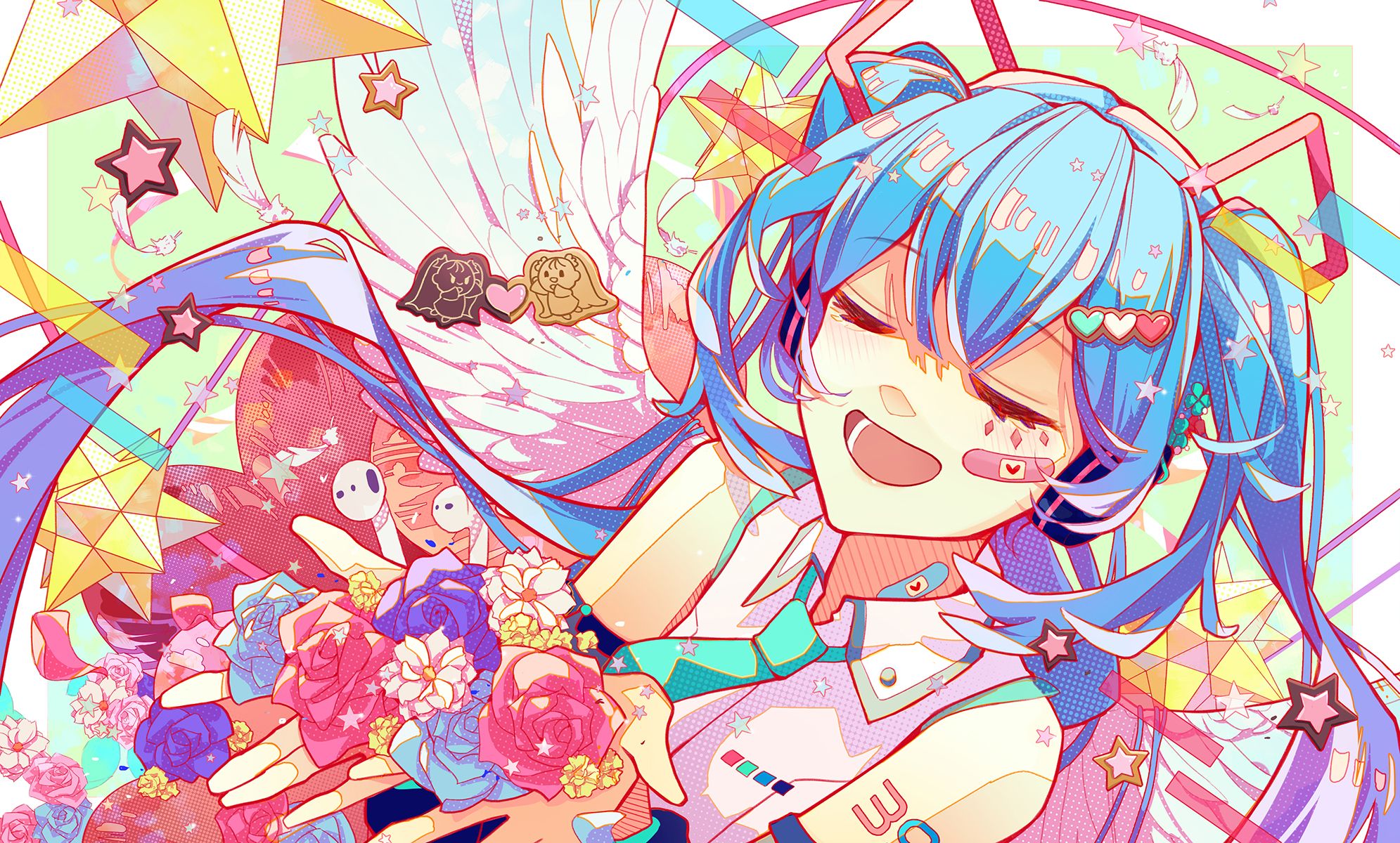 【VOCALOID】愛言葉IV 燙金明信片