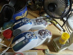 艦隊收藏 艦娘濱風&大和手工彩繪滑鼠