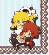 [代理] 聖鬥士星矢-米羅&卡妙軟膠吊飾+毛球