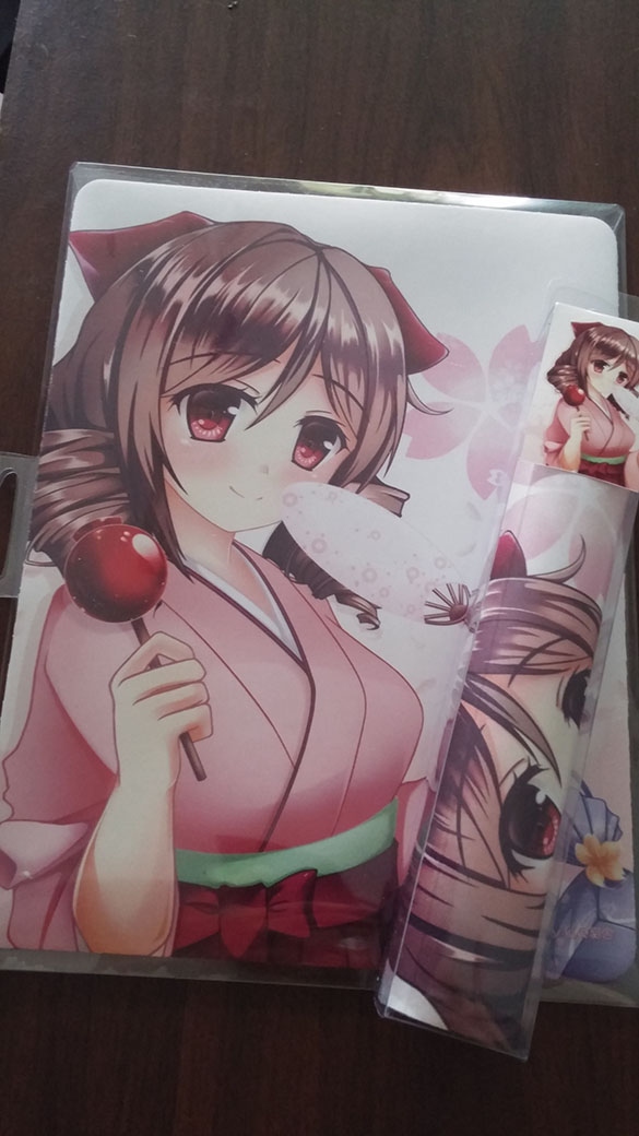 艦隊收藏 春風 熱昇華印製滑鼠墊