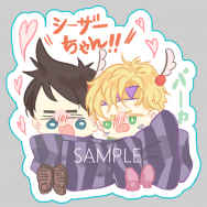 JOJO／JC 喬西♥戀愛羞羞臉－全斷刀膜貼紙