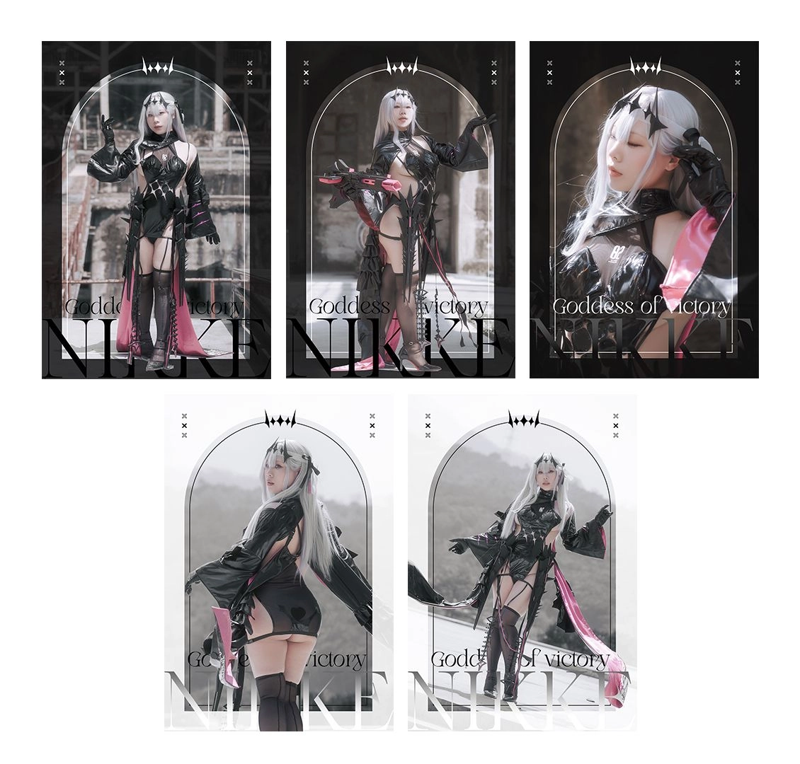 勝利女神：妮姬-神罰第二種情感Cosplay套卡【ECHO】(五張一組)