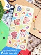 【胖鹿鹿】12月份和紙貼紙~6月🥭水果王國