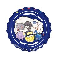 【Nocturnals】瓶蓋徽章（達成特定條件可免費兌換）::示意圖