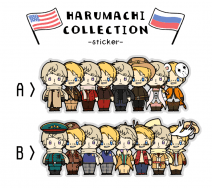 【APH】冷戰組貼紙包