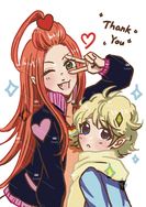 魔女的考驗 巧克莉&香草 二創A7認親卡