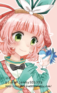 名片「天空の奏者」ハルモニカ