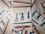 【我的英雄學院】古埃及壁畫風 酷卡/認親卡