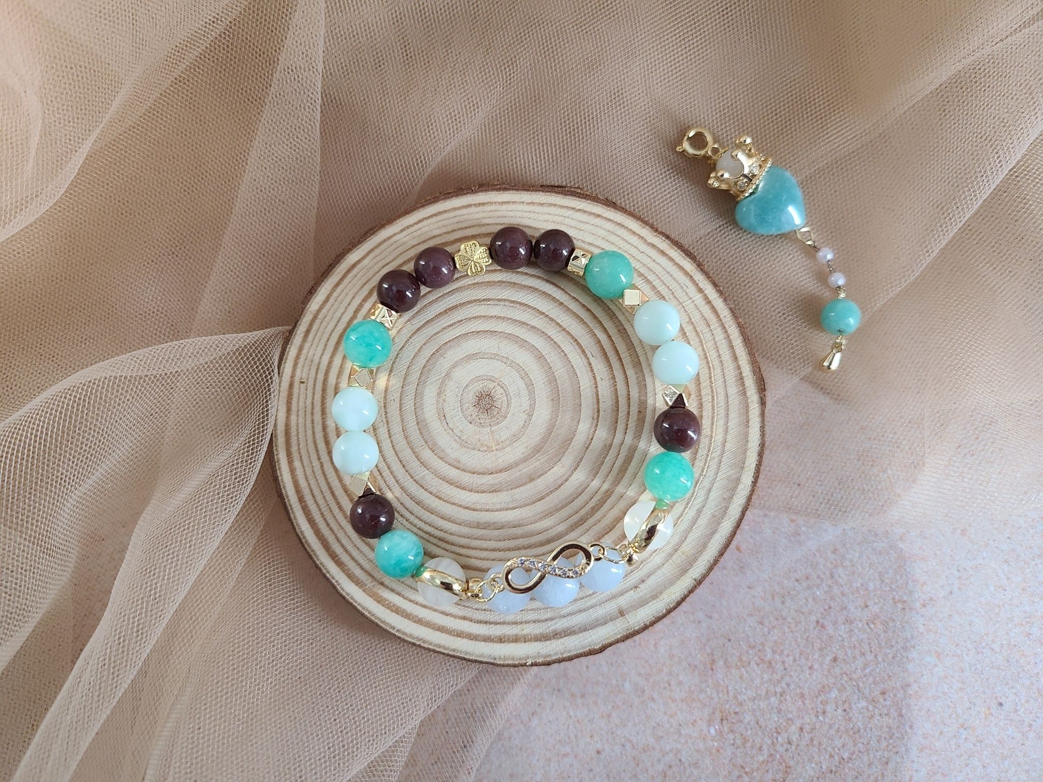新世界狂歡★印象飾品：艾德蒙特_白色戀人_印象手鍊