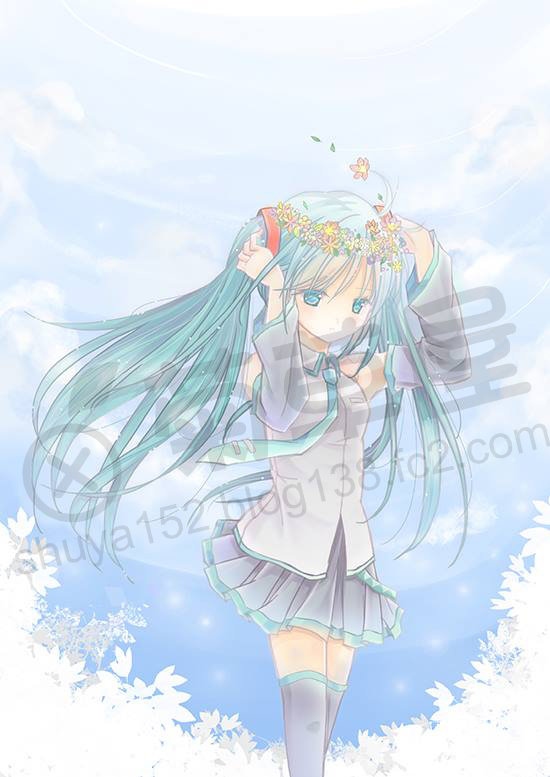 VOCALOID-初音未來明信片卡片