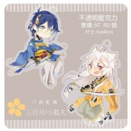 刀劍三日月&小狐丸壓克力