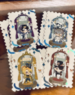 NIJISANJI EN|LUXIEM 燙金貼紙x8