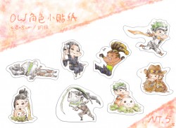 ow 人物貼紙