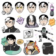Voltron-Shiro貼紙