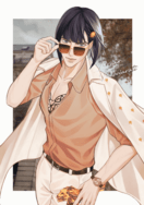 【JOJO】墨鏡布加拉提明信片