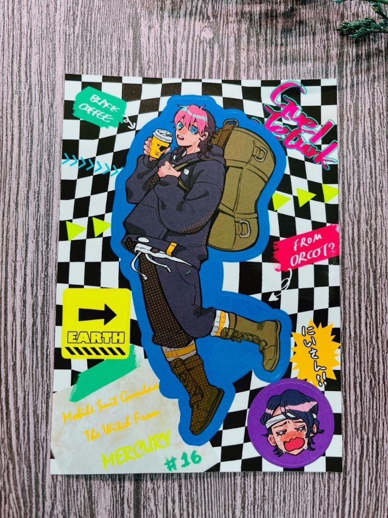 〖水星的魔女〗古爾便服貼紙