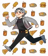 EAT&RUN ! 快銀吃貨帆布袋