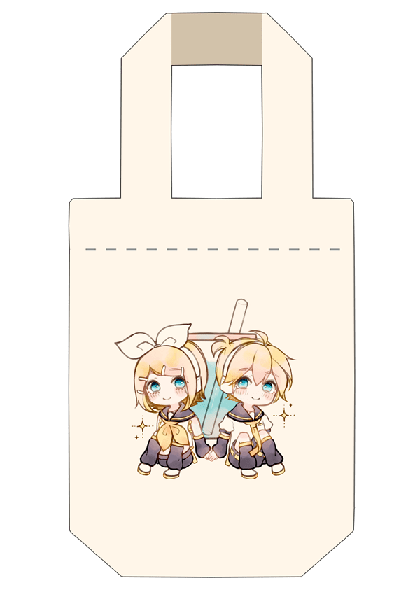 【VOCALOID】鏡音提著走飲料袋
