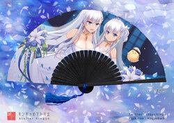 《碧藍航線》-貝爾法斯特&小貝爾-21CM小扇子-
