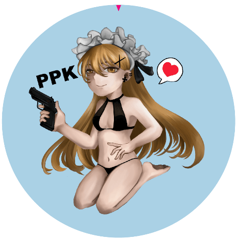 【 少女前線】PPK 胸章