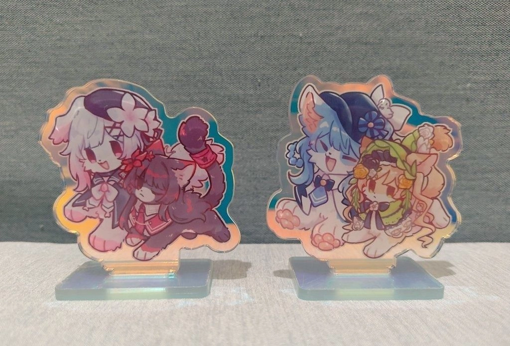 【魔法少女的魔女審判】擬獸虹光壓克力立牌