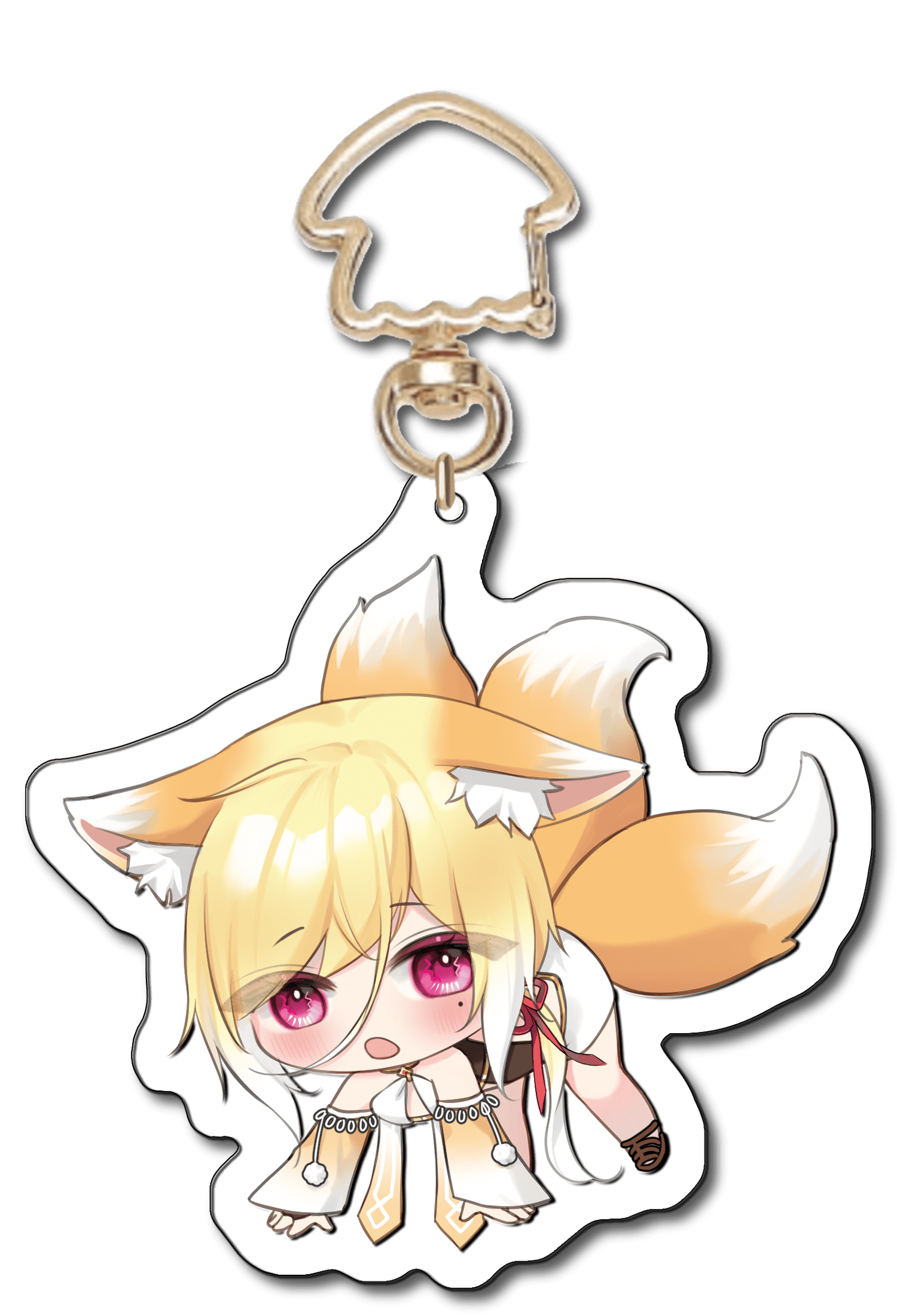【原創】狐仙Q版吊飾