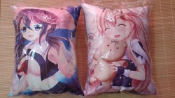 艦隊收藏 夕立 & 時雨 午安枕 (雙面不同圖樣)