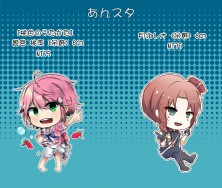 あんスタ吊飾-姬宮桃李、月永レオ