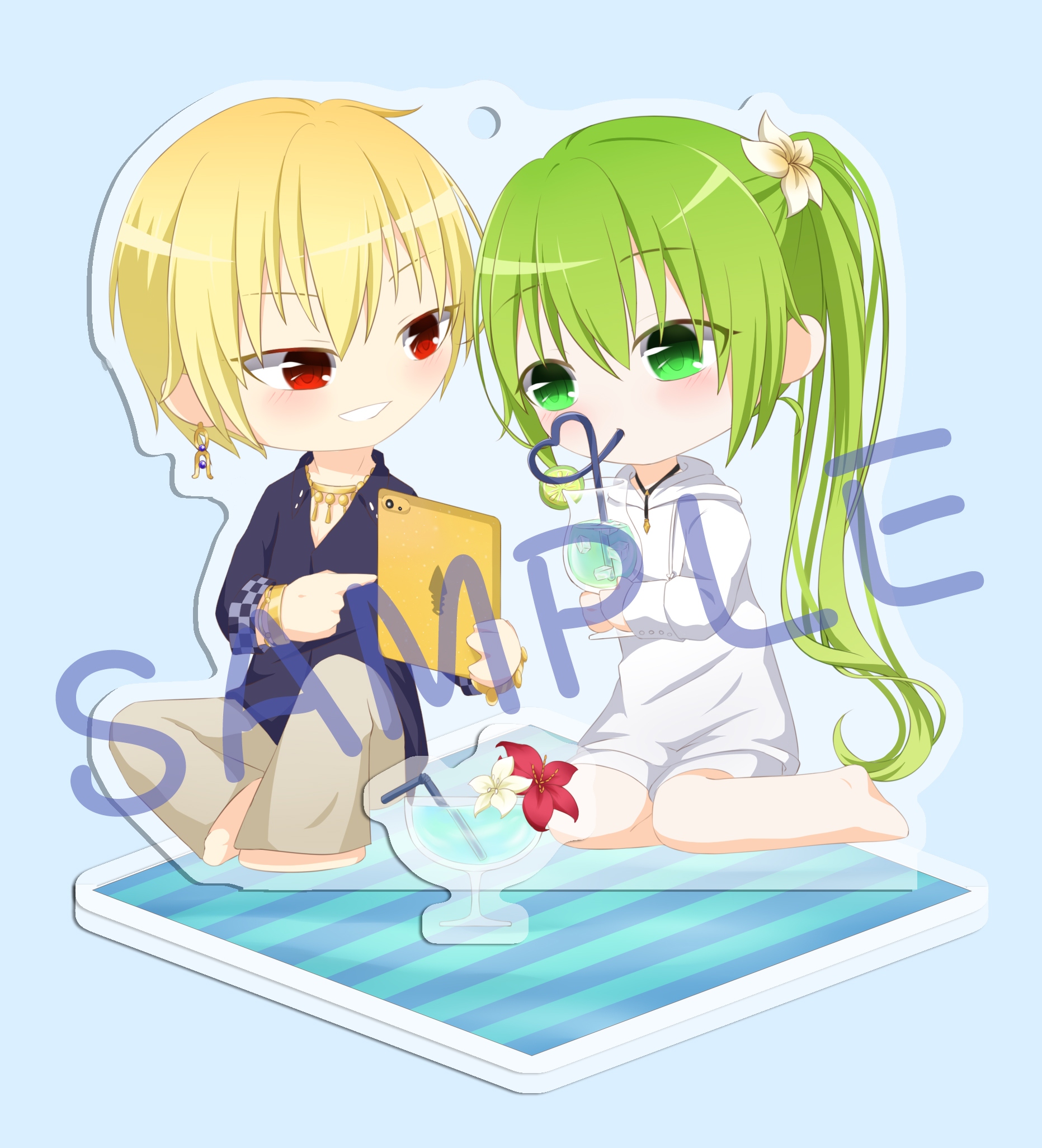 【FGO】烏魯克夏日自組立牌